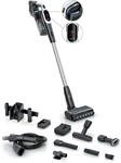 BOSCH Akku-Stielstaubsauger "BTS942WQC", schwarz (wei&szlig;), B:25cm H:130cm T:21,6cm,