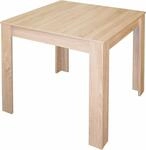Esstisch M&Auml;USBACHER "TOPSELLER", braun (eiche s&auml;gerau), B:80cm H:75cm T:80cm,