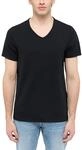 T-Shirt MUSTANG "Amado", Herren, Gr. 3XL, schwarz, Jersey, Obermaterial: 95%