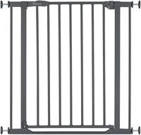 T&uuml;rschutzgitter HAUCK "Clear Step 2, Dark Grey", Baby, Gr. B/H/T: 75cm x 77cm x
