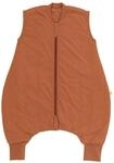Babyschlafsack SCHLUMMERSACK "Schlafsack mit F&uuml;&szlig;en 2.5 Tog" Gr. 70, braun