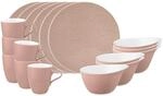 Geschirr-Set SELTMANN WEIDEN "Fr&uuml;hst&uuml;cks-Set Life Fashion 18er Set", rosa (posh