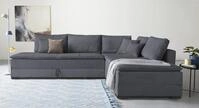 Home affaire "Night & Day L-Form, B: 321 cm, mit Dauer-Schlaffunktion 180x200 cm"