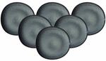 Speiseteller "Speiseteller Lave &oslash; 28 cm 6er Set", grau (gris), LIKE. BY VILLEROY &