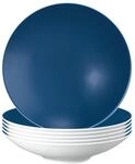 Suppenteller SELTMANN WEIDEN "Suppenteller Life Fashion &oslash; 20 cm 6er Set", blau