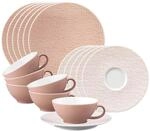 Geschirr-Set SELTMANN WEIDEN "Teeservice Life Fashion 18er Set", rosa (posh rose),