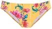 Bikini-Hose SUNSEEKER "Modern", Damen, Gr. 34, N-Gr, gelb (gelb, bedruckt), Polyamid,