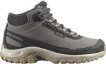 Winterstiefel SALOMON "SHELTER WP W", Damen, Gr. 38,5, grau (plum kitten, phantom,