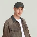 Baseball Cap G-STAR "Originals Baseball Cap", Herren, grau (asfalt), Web,