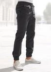 Jogger Pants JOHN DEVIN "Jogg Pants", Herren, Gr. M (48/50), N-Gr, schwarz, Web,