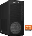 HP Gaming-PC "OMEN 16L TG03-0251ng", schwarz, Microsoft Windows 11 Home, GeForce RTX