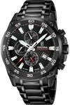 Chronograph FESTINA "Timeless Chronograph", schwarz, Armbanduhren, Herren,