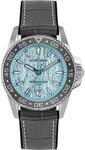Quarzuhr JACQUES LEMANS "Liverpool Diver", blau (grau, hellblau), Armbanduhren,