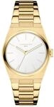 Quarzuhr LIEBESKIND BERLIN "Minimalist 45 mm", gold (goldfarben), Armbanduhren,