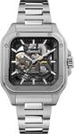 Automatikuhr INGERSOLL "The Ollie", silber (silberfarben, schwarz), Armbanduhren,