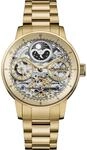 Automatikuhr INGERSOLL "The Jazz", goldfarben, gelbgoldfarben, Armbanduhren, Herren,
