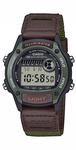 Chronograph, braun (braun, gr&uuml;n, schwarz, grau), CASIO TIMELESS COLLECTION,