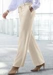 Homewearhose LASCANA, Damen, Gr. 40/42, N-Gr, beige (sand), Obermaterial: 70%