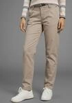 Chinohose KANGAROOS, Damen, Gr. 32, N-Gr, beige, Web, Obermaterial: 98% Baumwolle, 2%