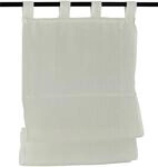 Raffrollo KUTTI "Metis Leinen" Gr. 5, beige (creme), B:120cm H:140cm, Obermaterial: