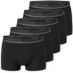 Boxer UNCOVER BY SCHIESSER "Uncover Cotton", Herren, Gr. 3XL, Single Jersey, schwarz