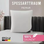 3-Kammer-Kopfkissen SPESSARTTRAUM "Premium", wei&szlig;, B:80cm L:80cm, Bezug: 100%