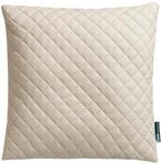 Naturfaserkissen FAN "Wolle Anti Milbe", wei&szlig; (natur), B:80cm L:80cm, Bezug: 100%