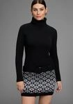 Strickkleid MELROSE, Damen, Gr. 32, N-Gr, schwarz-wei&szlig; (schwarz, wei&szlig;), Strick,