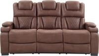 3-Sitzer "Faris, Kinosofa, inkl. Relaxfunktion, B: 208cm", braun, B:208cm H:103cm