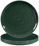 Speiseteller SELTMANN WEIDEN "Speiseteller Terra &oslash; 27,5 cm 6er Set", gr&uuml;n