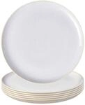 Speiseteller "Speiseteller Crafted &oslash; 25,9 cm 6er Set", beige (cotton), L:25,9cm,