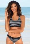 Bustier-Bikini-Top VENICE BEACH "Summer", Damen, Gr. 34, N-Gr, schwarz-wei&szlig;
