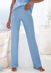Homewearhose FRENCH CONNECTION, Damen, Gr. 36/38, N-Gr, blau (blau, meliert),