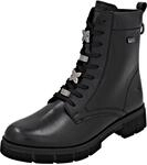 Schn&uuml;rstiefelette REMONTE, Damen, Gr. 45, schwarz, Leder, unifarben, Schuhe