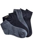 Kurzsocken CAMANO, Damen, Gr. 2/39, blau (1x marine, 2x mittelblau, 4x hellblau), 78%