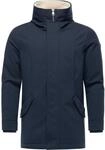 Kurzmantel RAGWEAR "Kurzmantel Mr Cany YOUMODO", Herren, Gr. S, blau (navy),