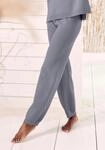 Strickhose ELBSAND, Damen, Gr. 44/46, N-Gr, blau (rauchblau meliert), Feinstrick,