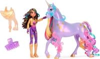 Anziehpuppe SPIN MASTER "Unicorn Academy - Sophia & Einhorn Wildstar", bunt, Puppen,