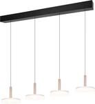 TRIO LEUCHTEN LED Pendelleuchte "CELESTE dimmbare LED H&auml;ngelampe aus Metall und