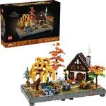 Konstruktionsspielsteine LEGO "Herbstlicher Landhausgarten (11372), LEGO Icons",
