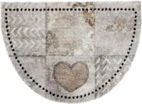 Fu&szlig;matte ASTRA "Pure&Soft 017", braun (braun, beige), B:50cm H:7mm L:70cm,