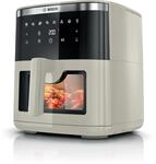 BOSCH Hei&szlig;luftfritteuse "XXL Air Fryer Serie 6, MAF671C0, 7,1 l, Fenster, 7