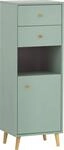 Midischrank SCHILDMEYER "Bjarne, Midischrank, Made in Germany, B: 40,3 cm", gr&uuml;n