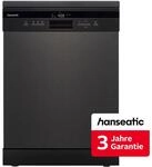 HANSEATIC Standgeschirrsp&uuml;ler "HF6B14B35E", Energieeffizienz: B, schwarz,...
