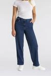 Stretch-Hose KJBRAND "Babsie", Damen, Gr. 42, N-Gr, blau (denim stoned), Denim/Jeans,