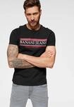 T-Shirt BRUNO BANANI, Herren, Gr. S (44/46), schwarz, Obermaterial: 100%...