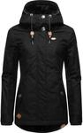 Winterjacke RAGWEAR "Winterjacke Monade", Damen, Gr. 5XL, schwarz (schwarz22),