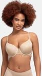 B&uuml;gel-BH DORINA "Adele", Damen, Gr. 85, Cup C, beige, Obermaterial: 58% Polyamid,