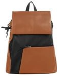 Cityrucksack CLUTY, Damen, Gr. B/H/T: 27cm x 30cm x 4cm, onesize, braun (cognac),