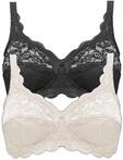 B&uuml;gelloser BH SUSA "2er Pack BH ohne B&uuml;gel Latina", Damen, Gr. 100, Cup B,...